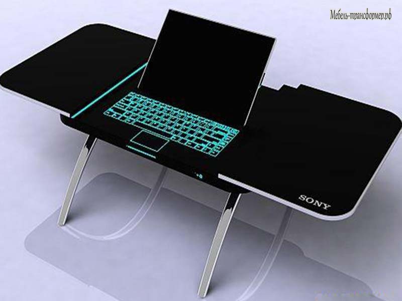 Журнальный столик ноутбук Sony Fusion